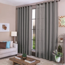 Ver imagem 1 de Cortina Amanda Cinza Elegância: 2,70m X 3,00m para Quarto e Sala