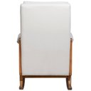 Ver mais imagens de Poltrona de Amamentação com Balanço Base Nina Líria D02 Linho Off White B-410 - Lyam Decor