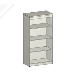 Armário para Escritório Alto 2 Portas com Chave Web30 Espresso Móveis - 4