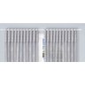 Cortina Cozinha Renda Toscana Bando 2,00x1,50 Alt:cinza - 5