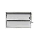 Ver imagem 1 de Vitro Basculante Branco 40x80 Linha Turquesa Vidro Mini Boreal
