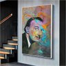 Quadro Decorativo Salvador Dali Street Art:150x100/PRETA - 7