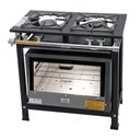 Ver imagem 1 de Fogão Industrial Tradicional 30x30 2 Bocas com Forno Itajobi Fogão Baixa Pressão 30x30