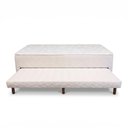 Ver imagem 1 de Bicama Solteiro Bege Orthocrin D28 Alto Suporte 88x188x54