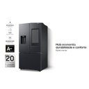 Ver imagem 4 de Geladeira Samsung French Door Family Hub Rf27 564l Preta 110v Rf27cg5910b1az