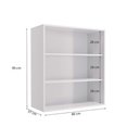 Ver imagem 3 de Armário Aéreo Cozinha Modulado Maxxi G764 C/ 2 Portas 80cm Canela - Kappesberg