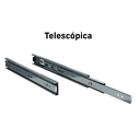 Ver imagem 4 de Corrediça Telescópica Gaveta 35cm Trilho 45kg Zincado Par Tamanho:corrediça H45 35cm
