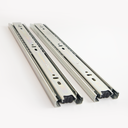 Ver imagem 3 de Corrediça Telescópica Gaveta 35cm Trilho 45kg Zincado Par Tamanho:corrediça H45 35cm