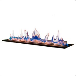 Lareira a Gás Interna de Embutir 60cm:lareira a Gás Glp 60 Cm - 1