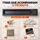 Ver imagem 7 de Lareira a Gás Interna de Embutir 60cm:Lareira a Gás Glp 60 cm