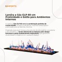 Ver imagem 6 de Lareira a Gás Interna de Embutir 60cm:lareira a Gás Glp 60 Cm