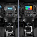 Ver imagem 2 de Moldura Painel Central 2 Din I30 Ar Analógico 2008 À 2012 Espaço Porta Treco Som Mp5 Dvd Preto