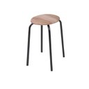 Ver imagem 4 de Conjunto Mesa Dobrável 72x72cm Tampo BP com 4 Banquetas Expert Branco/Capuccino