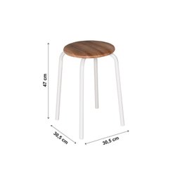 Conjunto de Mesa Dobrável BP com 4 Banquetas Espuma D12 Expert  - 6