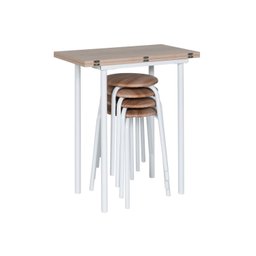 Conjunto de Mesa Dobrável BP com 4 Banquetas Espuma D12 Expert  - 7