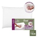 Ver imagem 3 de Travesseiro Real Látex Natural 50x70cm Antiácaro Duoflex Cor Branco
