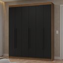 Ver imagem 1 de Guarda-Roupa Casal 6 Portas Batentes Netuno Madesa