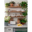 Ver imagem 1 de Kit 3 Prateleiras 110x20 Com Suporte Invisível:imbuia