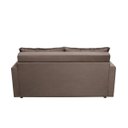 Ver imagem 5 de Sofá Cama 2 Lugares Suede Marrom Trancoso Classico