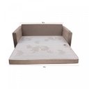 Ver imagem 4 de Sofá Cama 2 Lugares Suede Marrom Trancoso Classico