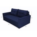 Ver imagem 4 de Sofá Cama 2 Lugares 162cm Trancoso 