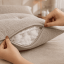 Ver imagem 4 de Almofada Encosto Triangular Cama Leitura Cabeceira Boucle