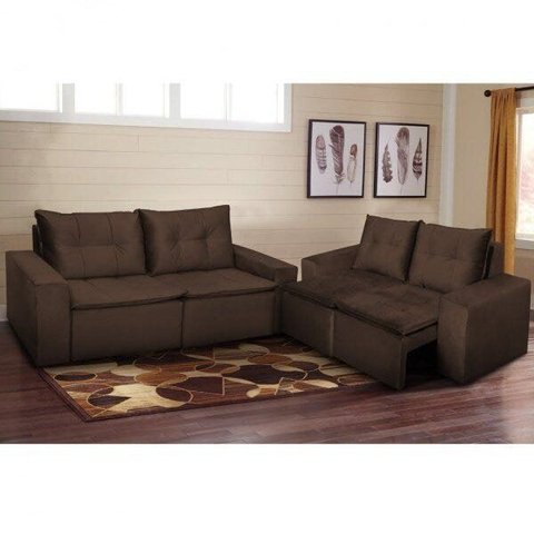Conjunto de Estofados 3 e 2 Lugares Paraty