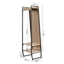 Ver imagem 2 de Arara com Espelho Concept CabeCasa MadeiraOriginals