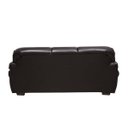 Ver imagem 4 de Conjunto Sofá 3 e 2 Lugares Classico Corino Marrom Lisboa