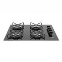 Ver imagem 4 de Kit Balcão Cozinha Branco com Cooktop a Gás 4 Bocas Bivolt Branco Bivolt