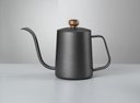 Ver imagem 3 de Chaleira Pescoço de Ganso Aço Inox Preta 550ml Louvre La Nuit - Ilc