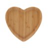 Mini Bandeja de Bambu Heart 12,5x12,5cm Lyor - 3