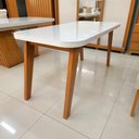 Ver imagem 2 de Mesa MDF/Vidro 160x80 Alba Bom Pastor