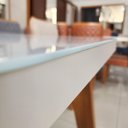 Ver imagem 4 de Mesa MDF/Vidro 160x80 Alba Bom Pastor