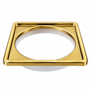 Ver imagem 2 de Porta Grelha 15 x 15 cm - Inox - Dourado Brilho