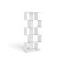 Ver imagem 1 de Estante para Sala ESM209 c/ 5 Nichos Branco - Movelbento