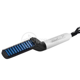 Prancha Alisadora Escova Modeladora Barba Cabelo Masculino Fb161 Bivolt - For Beaut - 2
