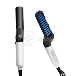 Prancha Alisadora Escova Modeladora Barba Cabelo Masculino Fb161 Bivolt - For Beaut - 5