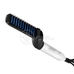 Prancha Alisadora Escova Modeladora Barba Cabelo Masculino Fb161 Bivolt - For Beaut - 4