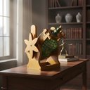 Ver imagem 7 de Suporte para Garrafão de Vinho em Madeira Maciça - Cerejeira - Sistema Serve Fácil