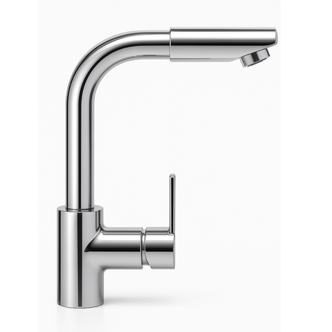 Torneira Gourmte Monocromada Mesa Quente/fria 360º Metal