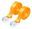Ver imagem 2 de Conjunto 2 Cintas para Carga com Catraca 5m Total Reforçada 250kg