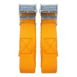 Conjunto 2 Cintas para Carga com Catraca 5m Total Reforçada 250kg - 4