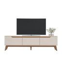 Ver imagem 3 de Rack para TV até 75 Polegadas MDF 180cm 2 Portas 1 Gaveta Liverpool Yescasa