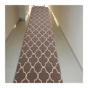 Ver imagem 4 de Tapete Passadeira Emborrachada Antider 65cm Venda por Metro Marrom Cinza Modular