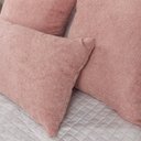 Ver imagem 2 de Kit 3 Capas Almofada Baguete Bouclé Quadradas e Retangular Zíper Invisível, Texturizado