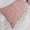 Ver imagem 5 de Kit 3 Capas Almofada Baguete Bouclé Quadradas e Retangular Zíper Invisível, Texturizado