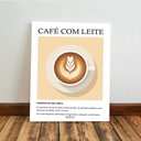 Ver imagem 5 de Kit 3 Quadro Decorativo Café para Copa Cozinha Lanchonete Moderno Qualidade Premium 40x28cm