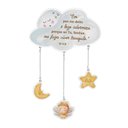Ver imagem 1 de Placa Adorno Infantil Quarto Nuvem Versículo de Parede Fornecedor 1 F1-ct21-220