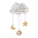 Ver imagem 4 de Placa Adorno Infantil Quarto Nuvem Versículo de Parede Fornecedor 1 F1-ct21-220